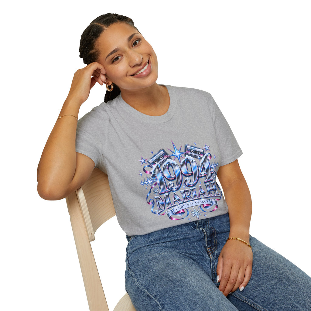 1990s Mariah Carey Graphic T-Shirt | Retro Cassette Pop Vintage Tour Style