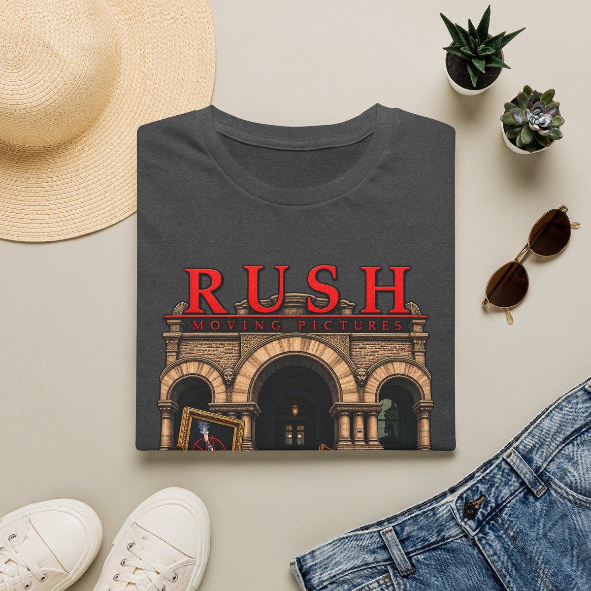 Rush | Moving Pictures | Prog Band Album Art T-Shirt