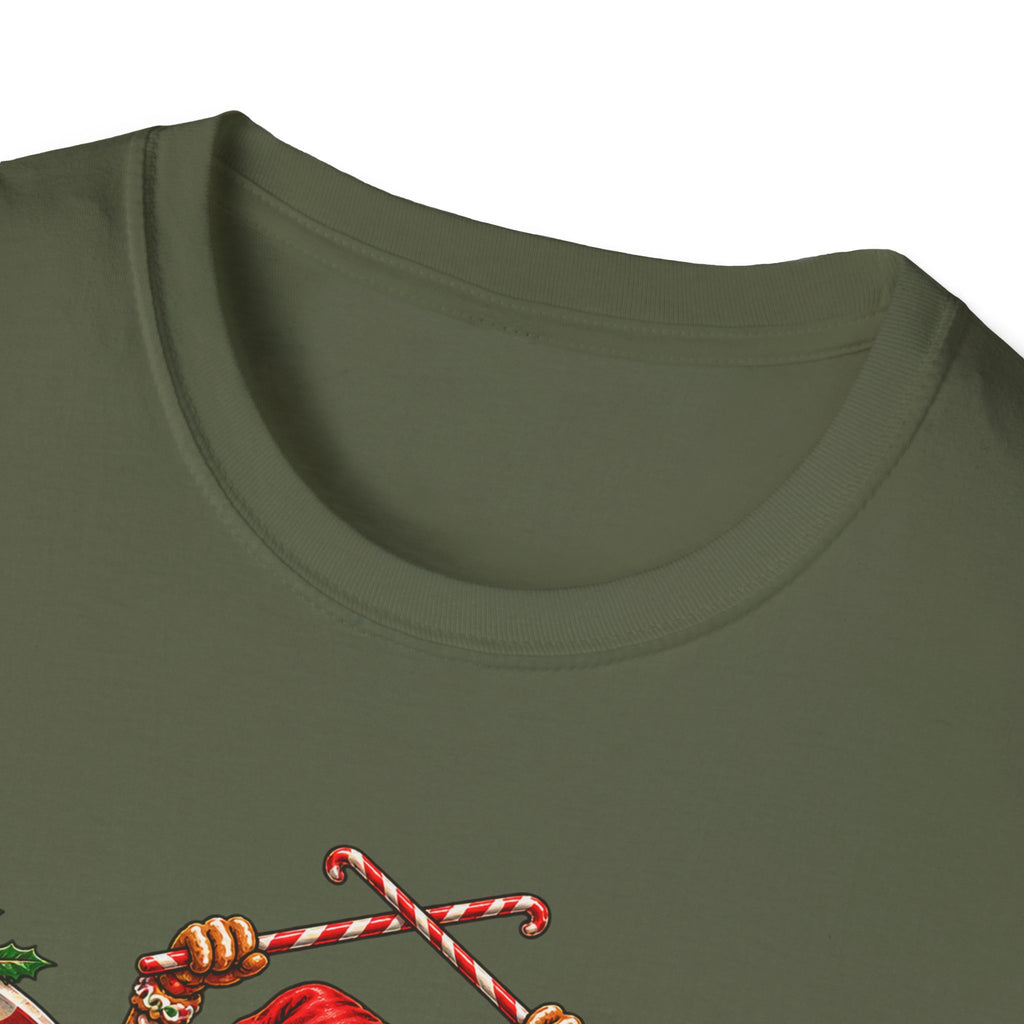Gingerbread Headbangers | Drummer Christmas T-Shirt