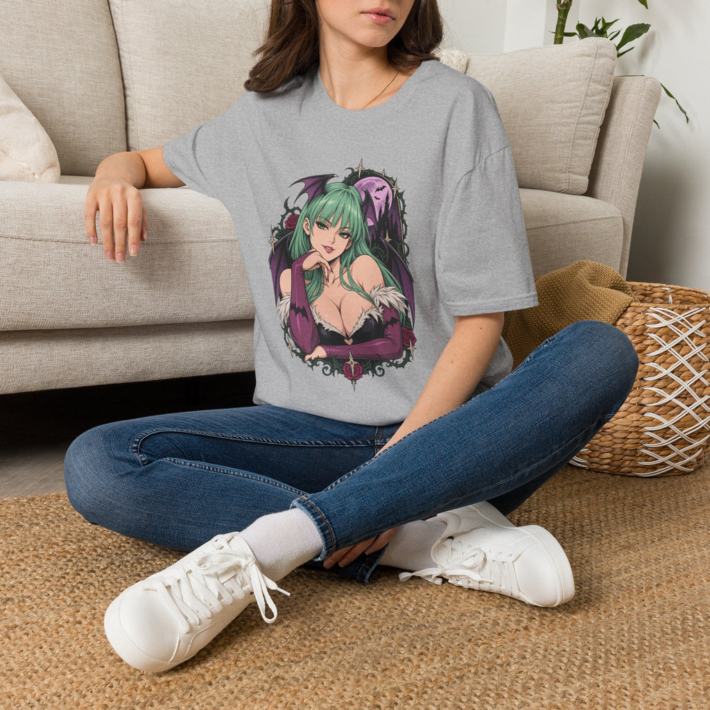 Morrigan | Sexy Pin Up Girl | Succubus Anime T-Shirt