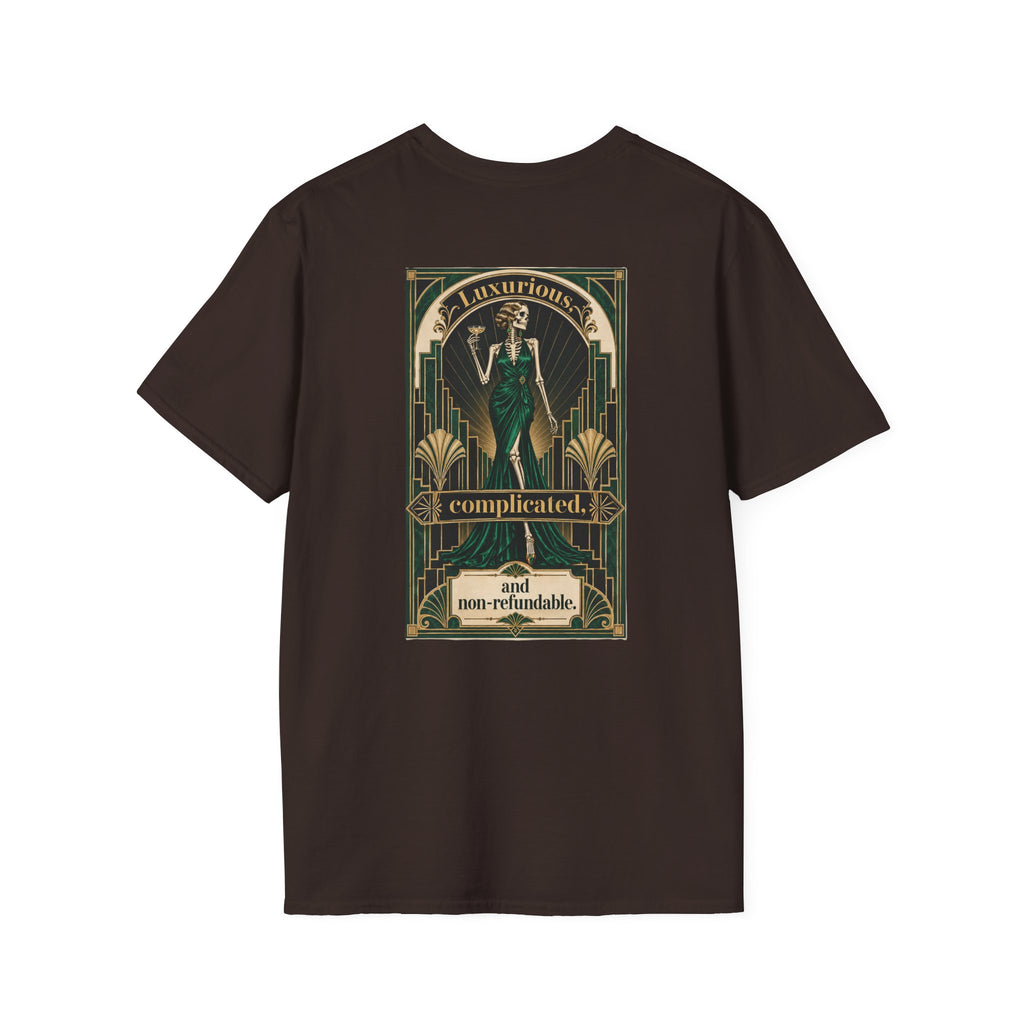 Luxurious, Complicated, Non-Refundable | Double-Sided Tee