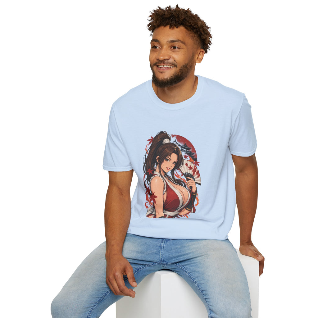 Mai Shiranui | Fatal Fury | Anime Pin Up Kimono Girl T-Shirt