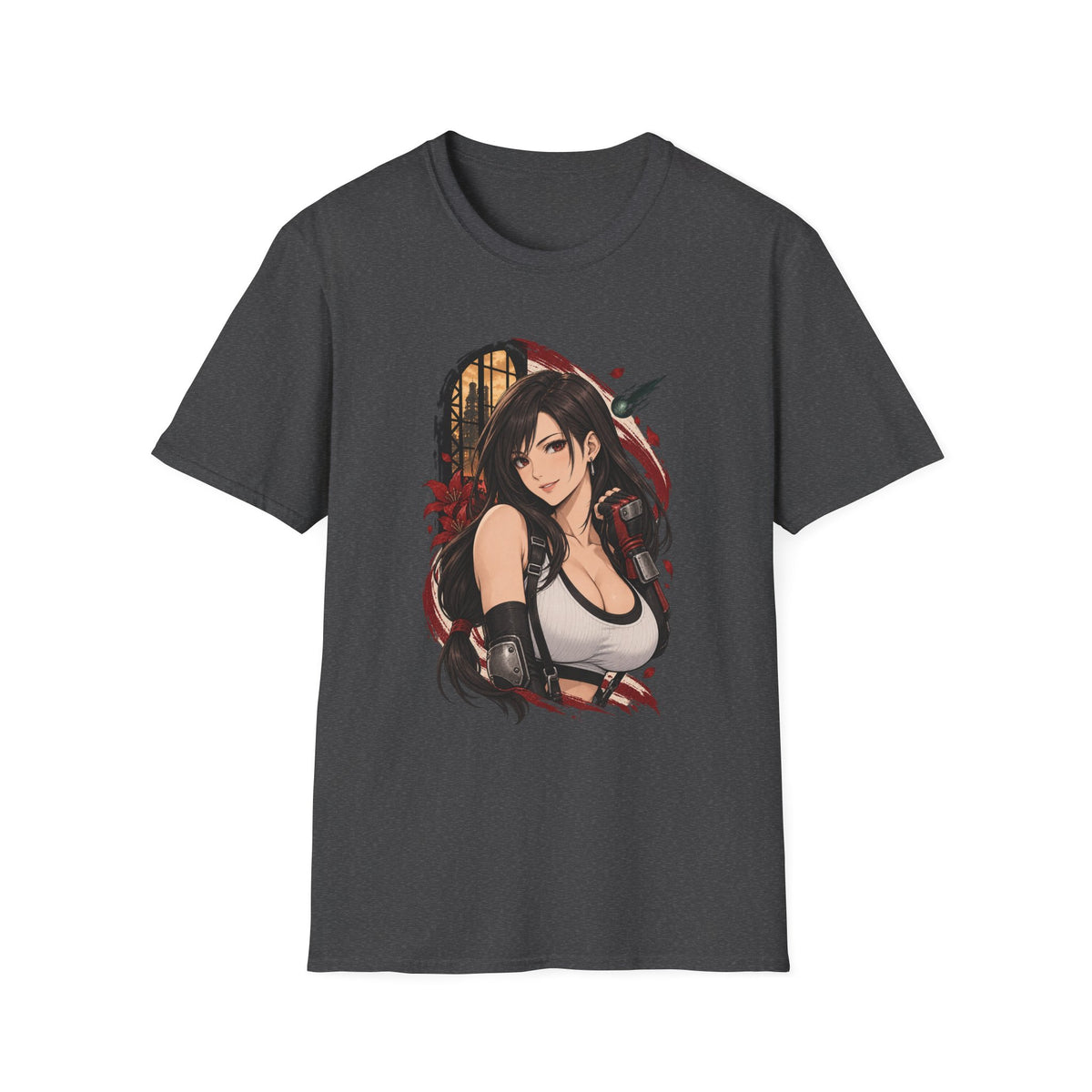Tifa Lockhart | Final Fantasy VII Pin Up Style Anime Shirt