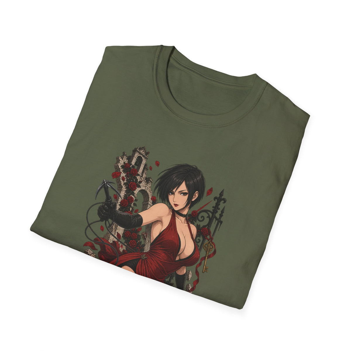 Ada Wong | Resident Evil | Anime Style Pin up Girl T-Shirt