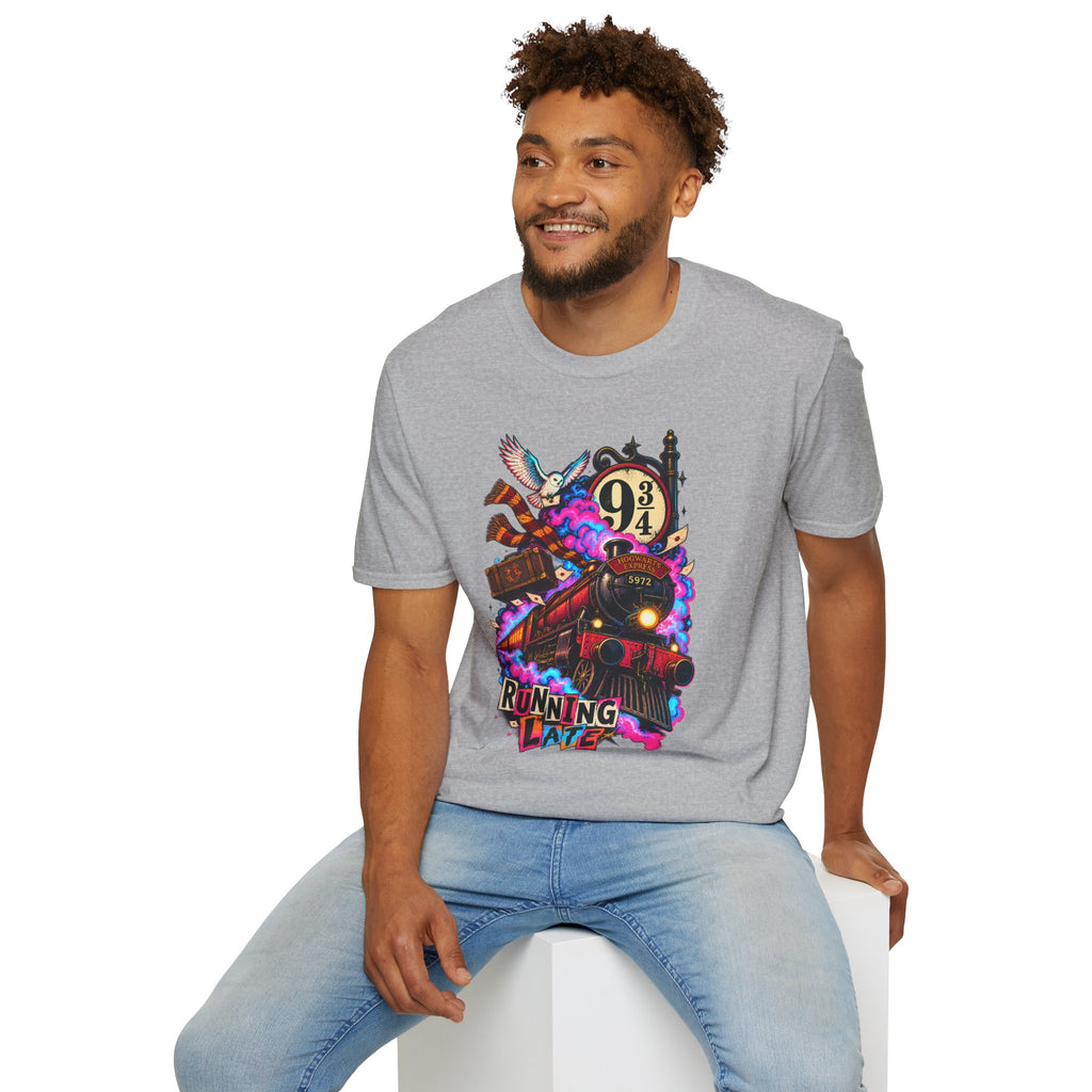Running Late | Platform 9 and 3/4 | Harry Potter Graphic T-Shirt