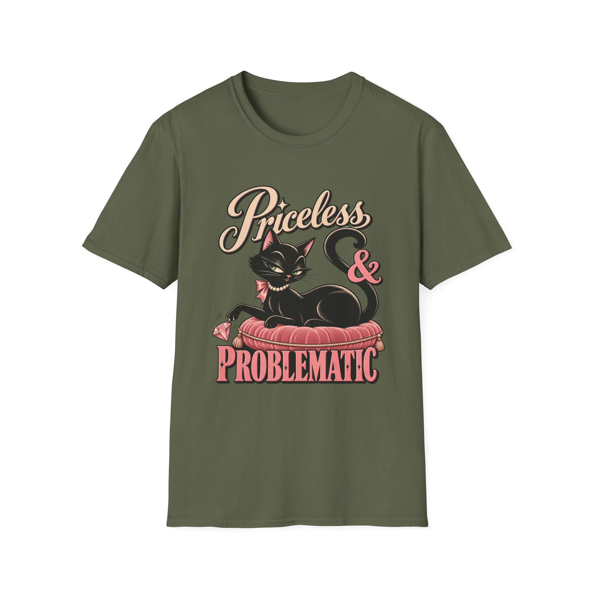 Priceless & Problematic Cat Tee