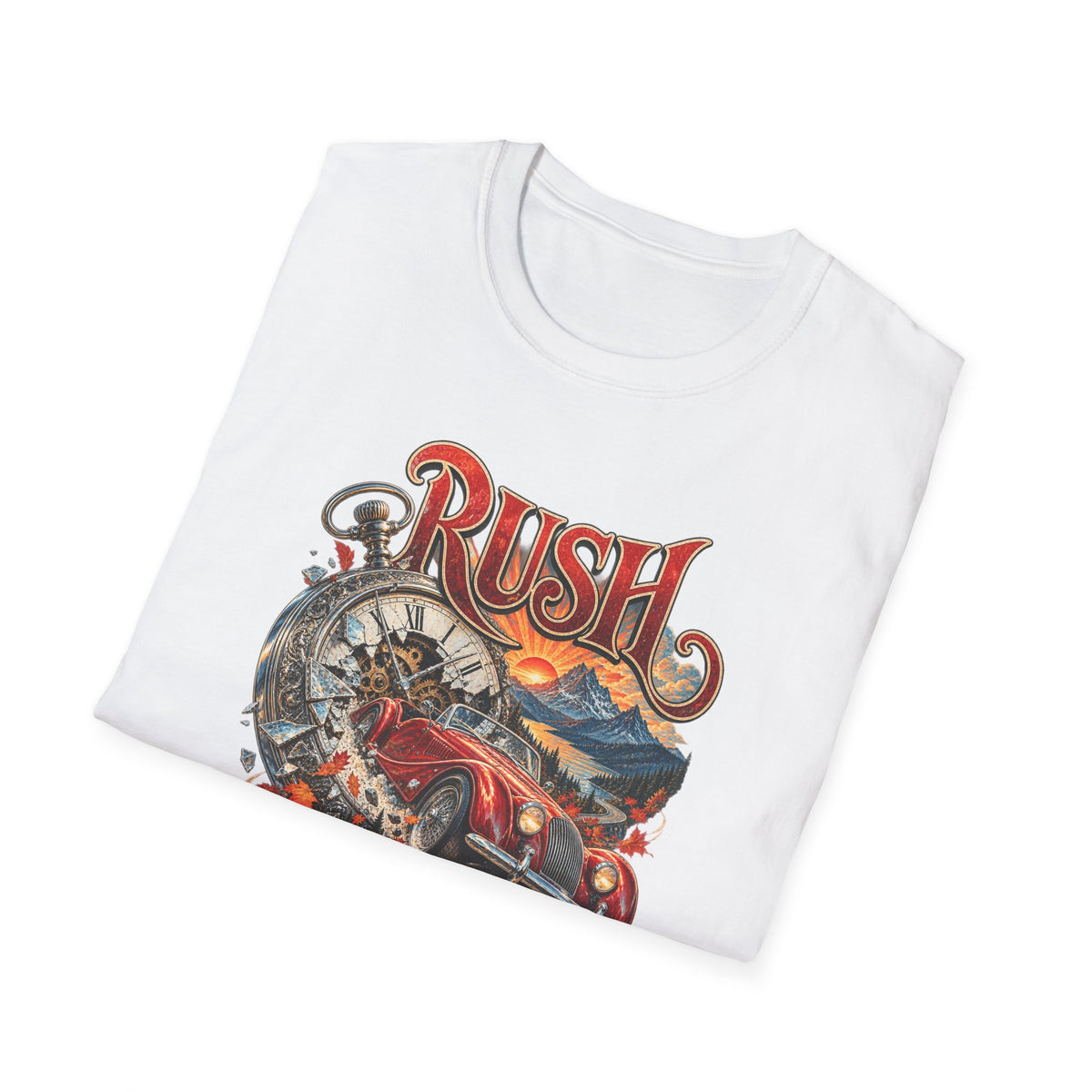 Rush | Prog Band | Red Barchetta | Graphic T-Shirt