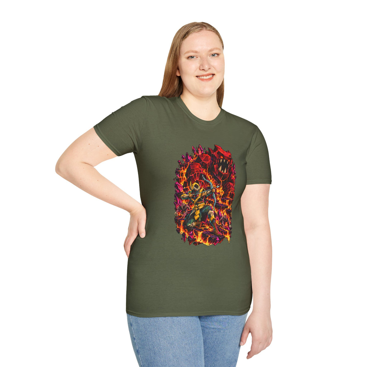 TzTok Jad Fight Caves | OSRS | Runescape Boss Shirt