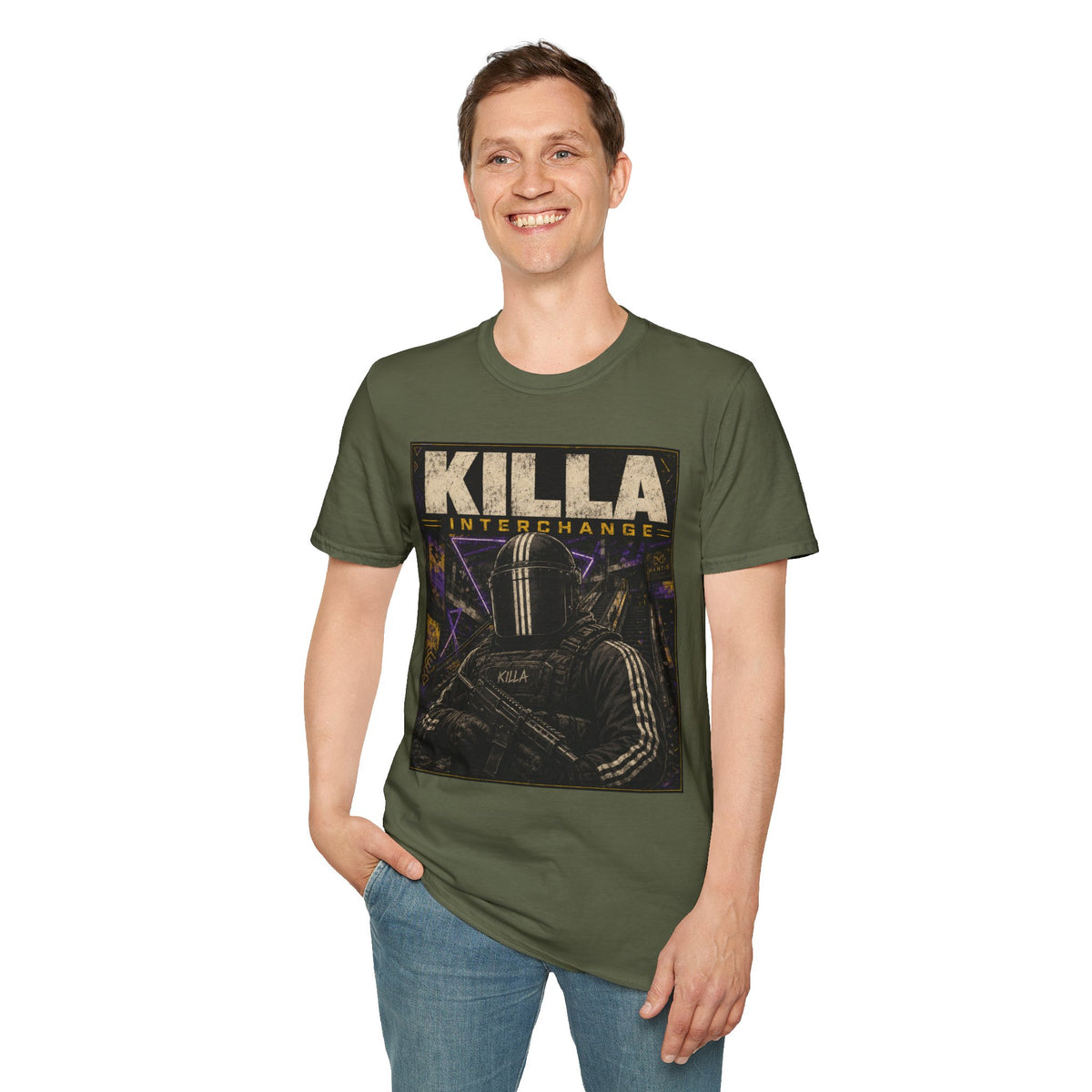 KILLA Interchange Graphic T-Shirt — Gamer FPS Video Game Tee