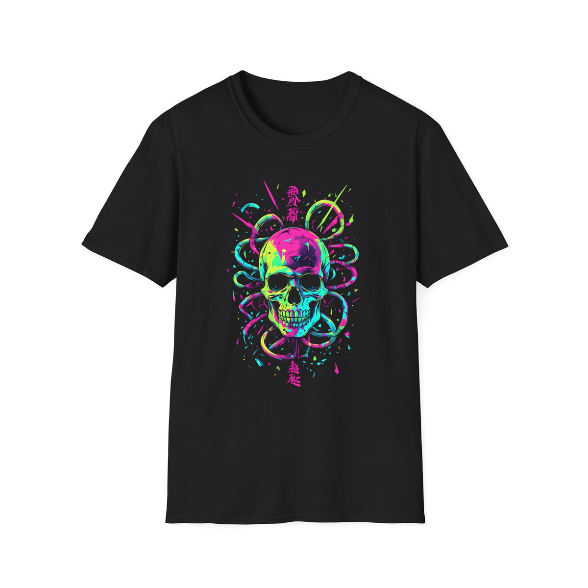 Neon Skull Tee — Graphic T-Shirt