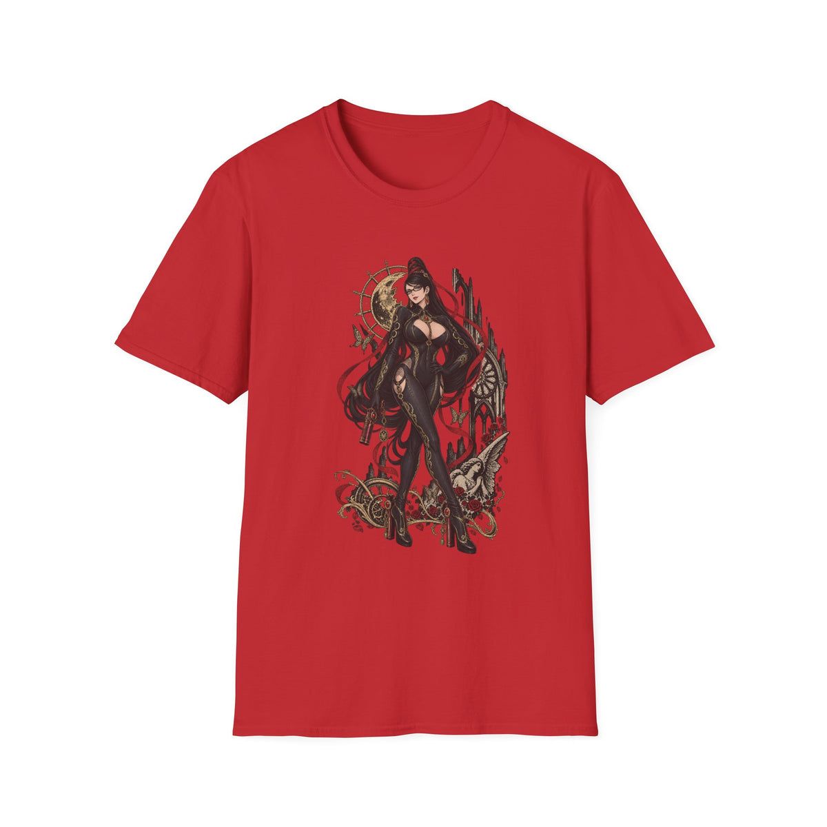 Bayonetta | Sexy Gothic Videogame Pin Up Girl Graphic Shirt