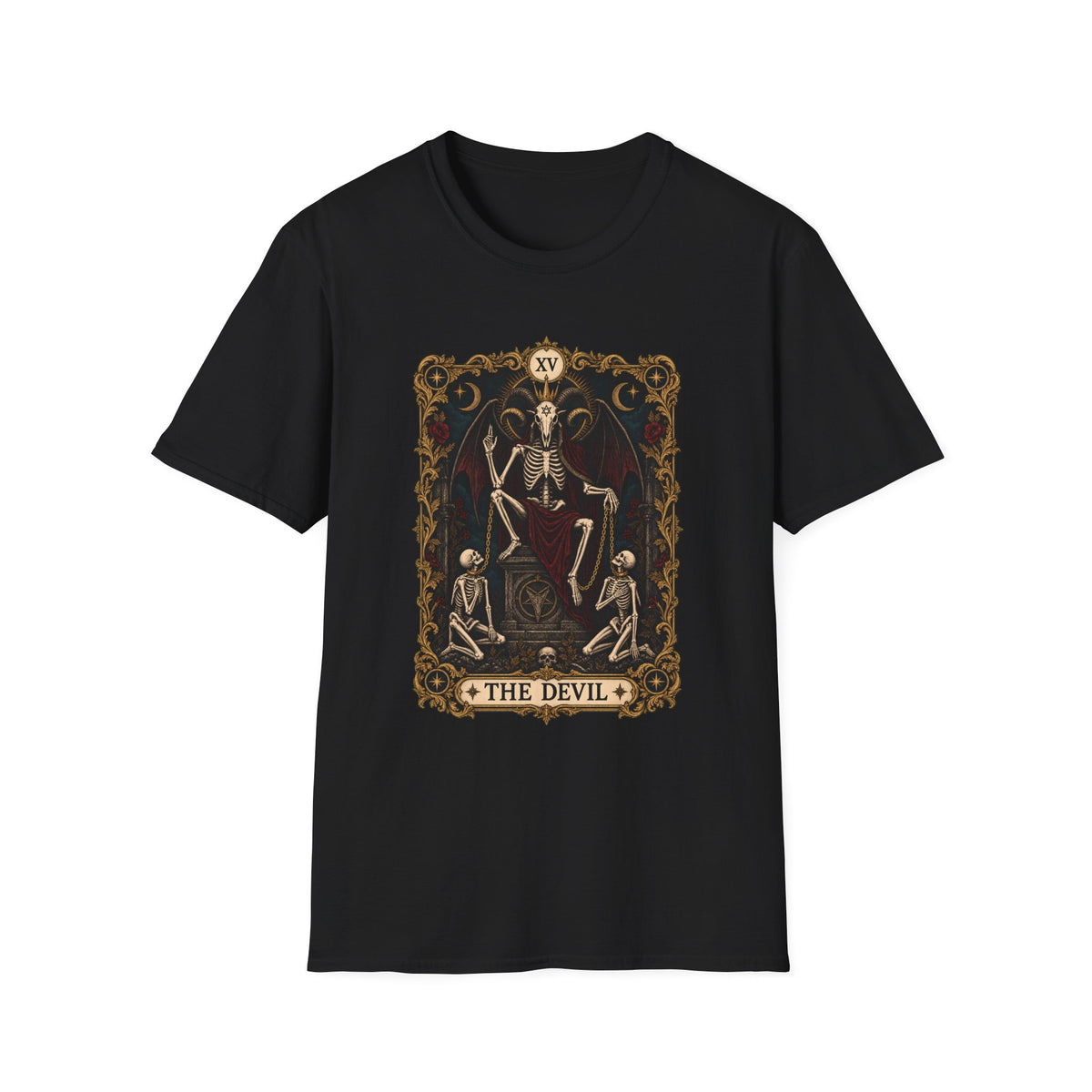 The Devil | Tarot | Skeleton | Graphic Tee