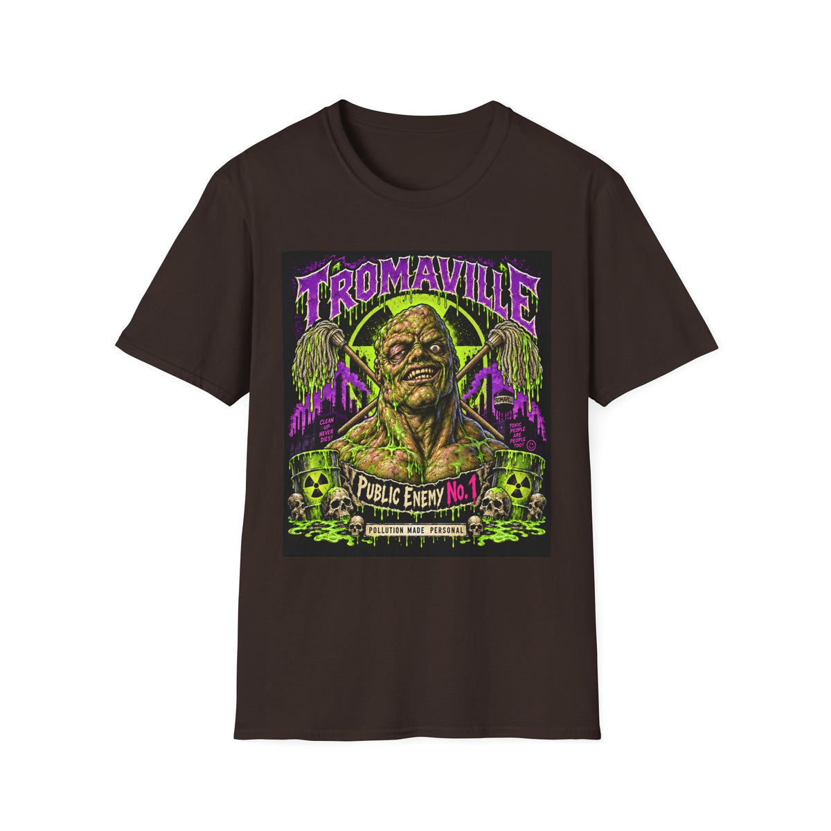 T-Shirt — Tromaville Toxic Monster Graphic Tee