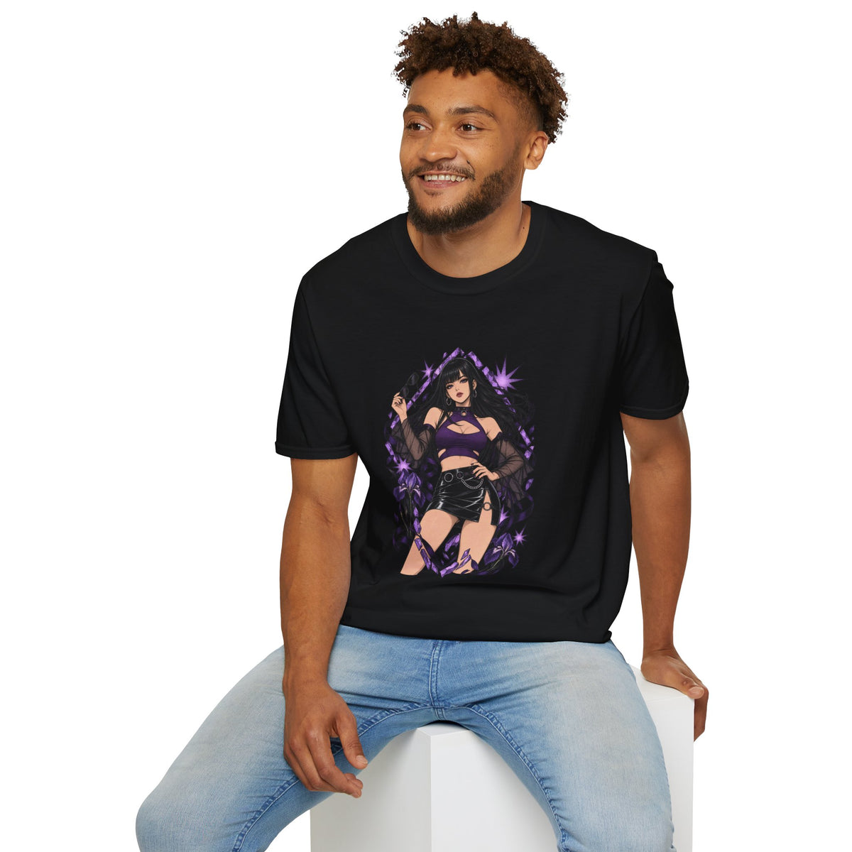 Violet | Japanese Anime Style Sexy Pin Up Girl Shirt