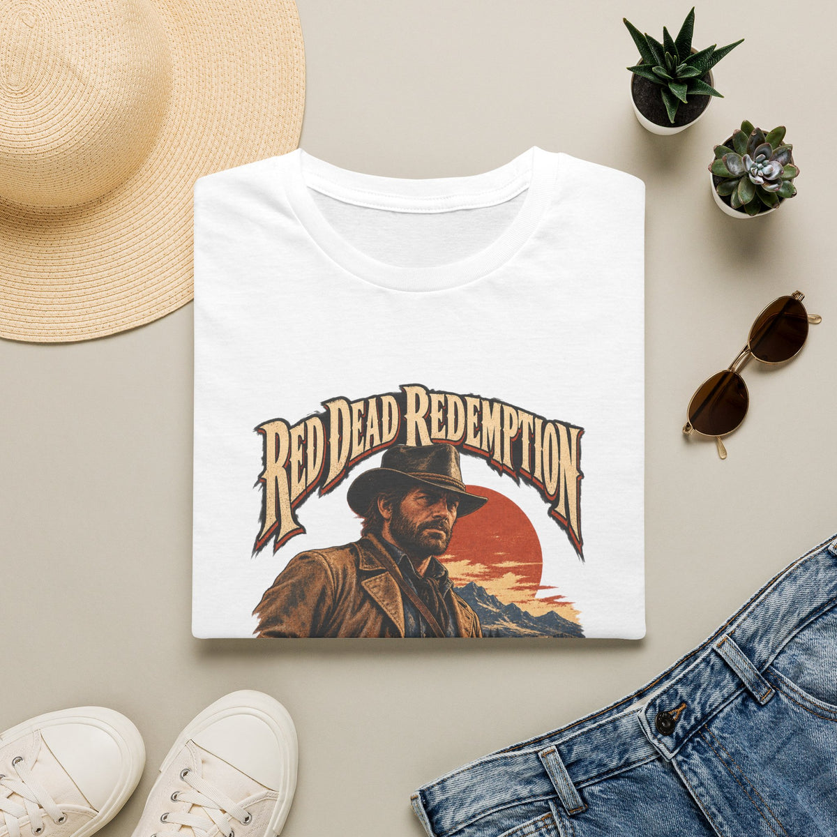 Red Dead Redemption | Arthur Morgan Vintage Western T-Shirt