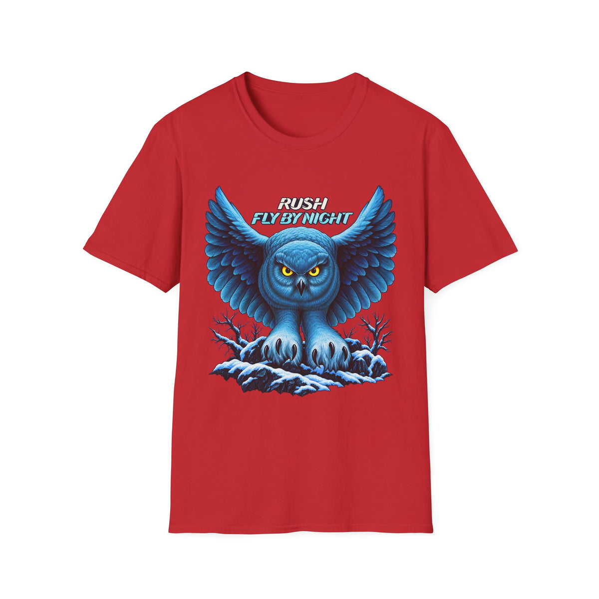 Fly by Night | Rush Prog Band Graphic T Shirt