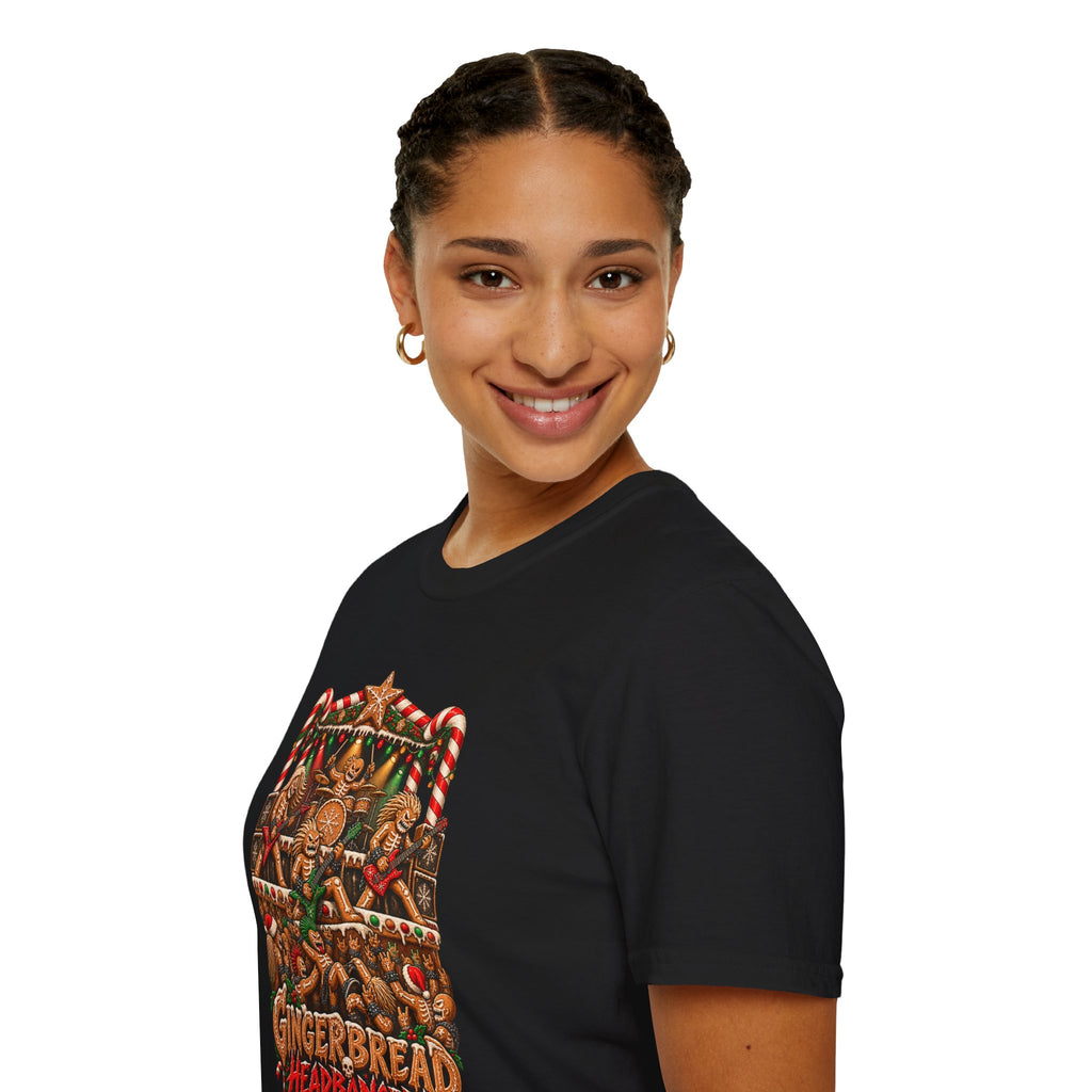 Gingerbread Headbangers | Christmas T-Shirt