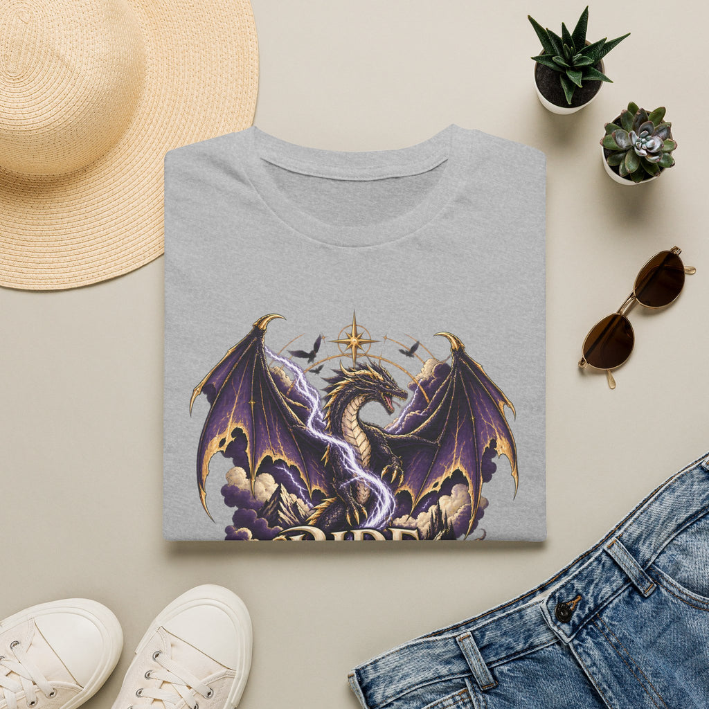 Ride the Storm | Fourth Wing Book Inspired Dragon T Shirt