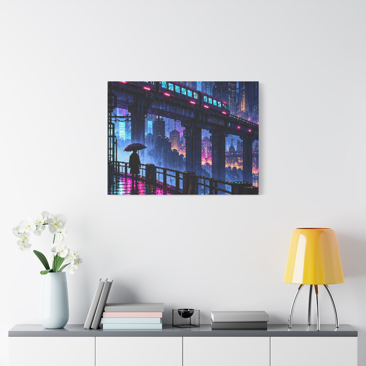 Stretched Matte Canvas Print — 1.25" Depth (Custom Design)