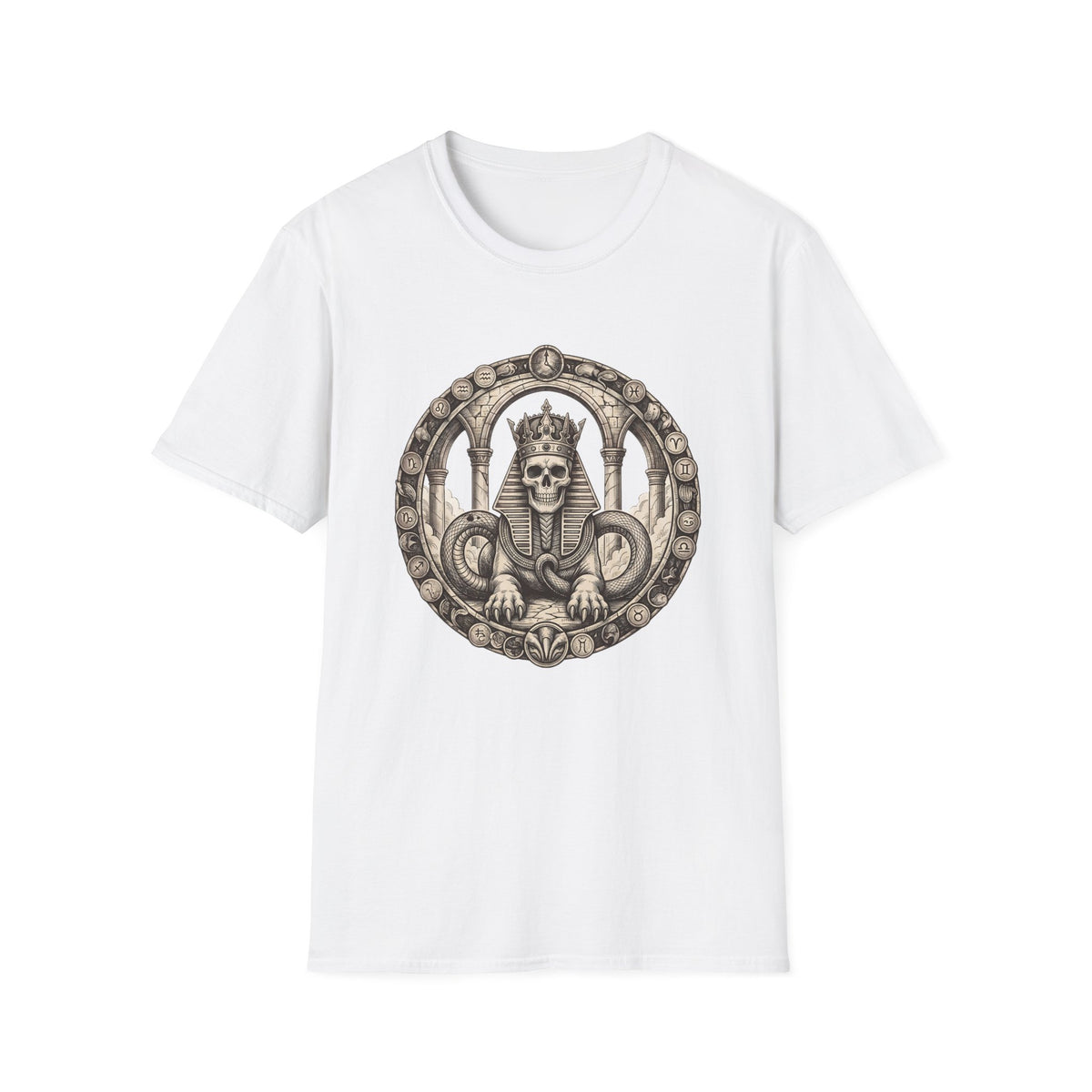 Riddle of the Sphinx - Dark / Gothic Sphinx T Shirt