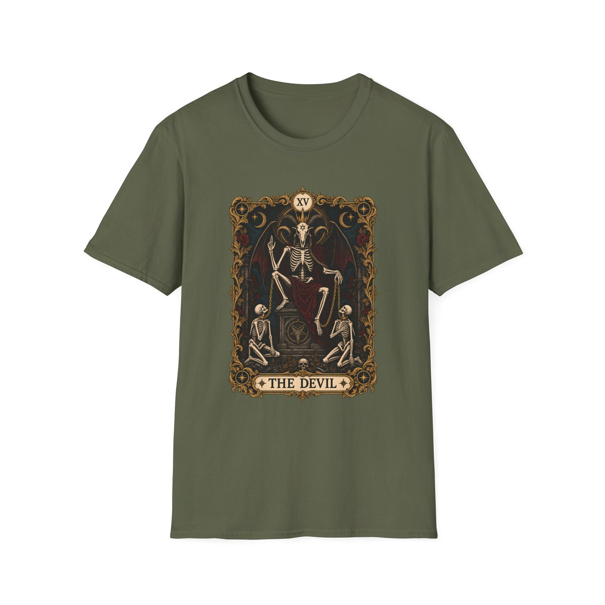 The Devil | Tarot | Skeleton | Graphic Tee