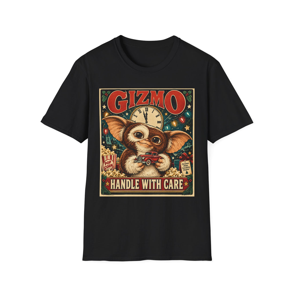Gizmo Retro Movie T-Shirt – "Handle With Care" Gremlin Tee