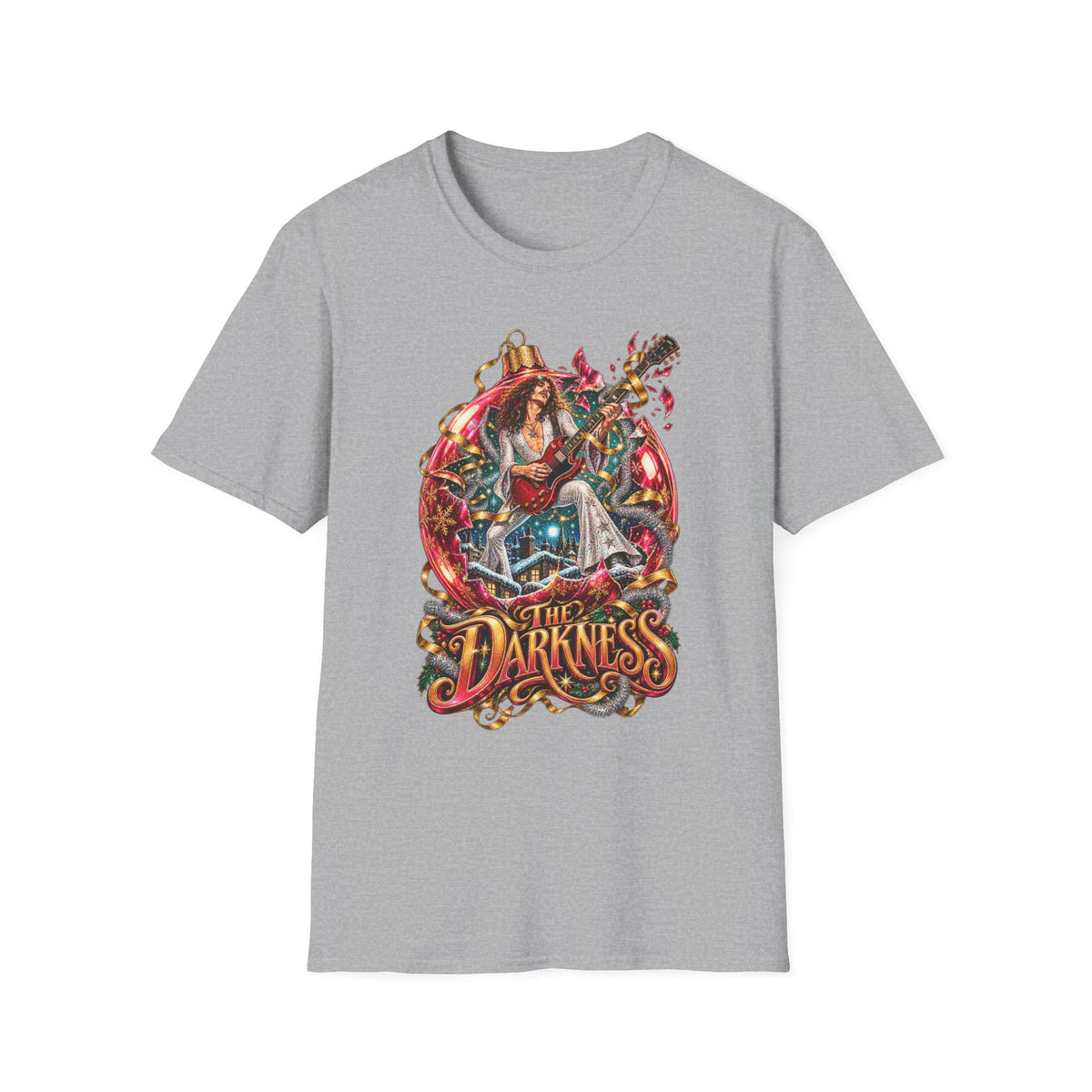 The Darkness | Christmas Glam Rock Band T-Shirt
