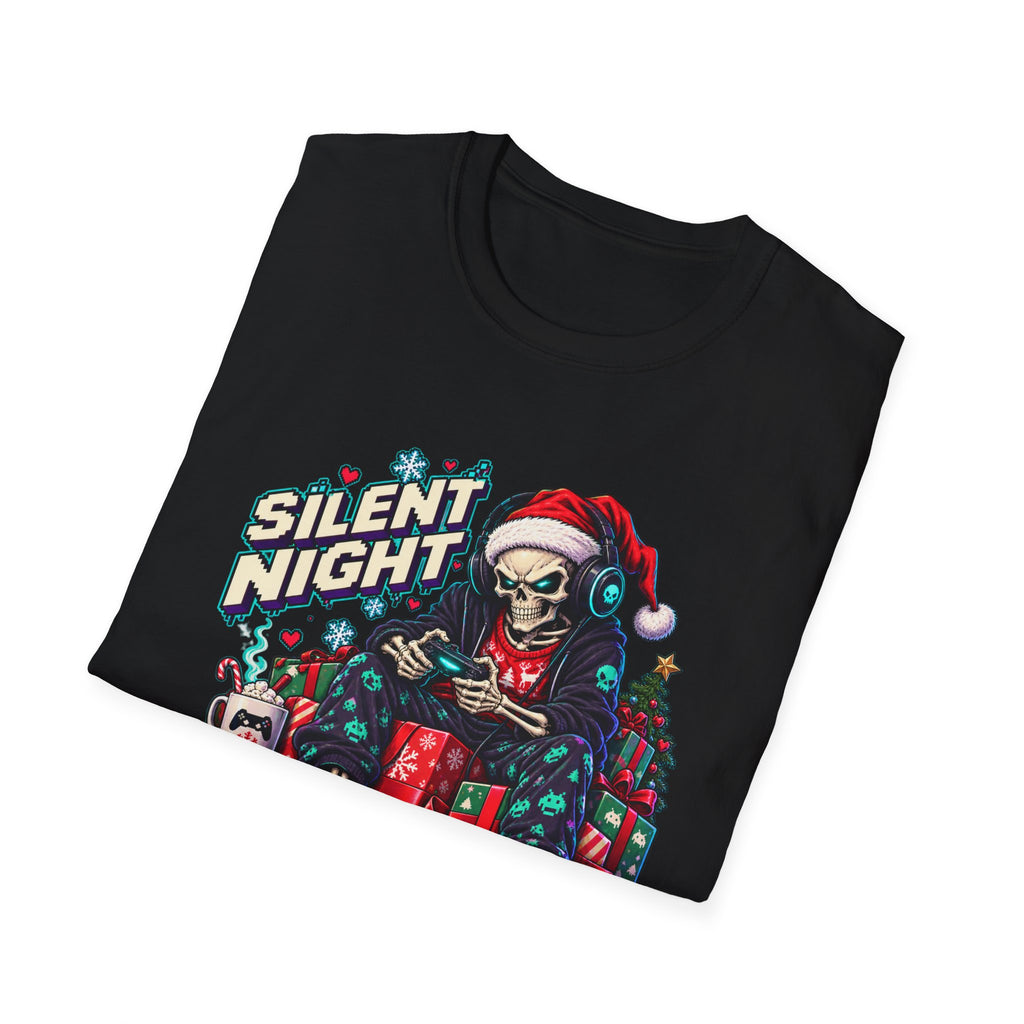 Christmas | Gamer | Silent Night Rage Quit | Graphic Tee