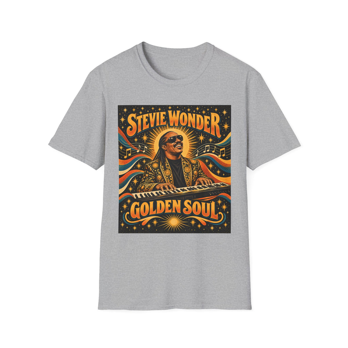 Stevie Wonder Golden Soul T‑Shirt