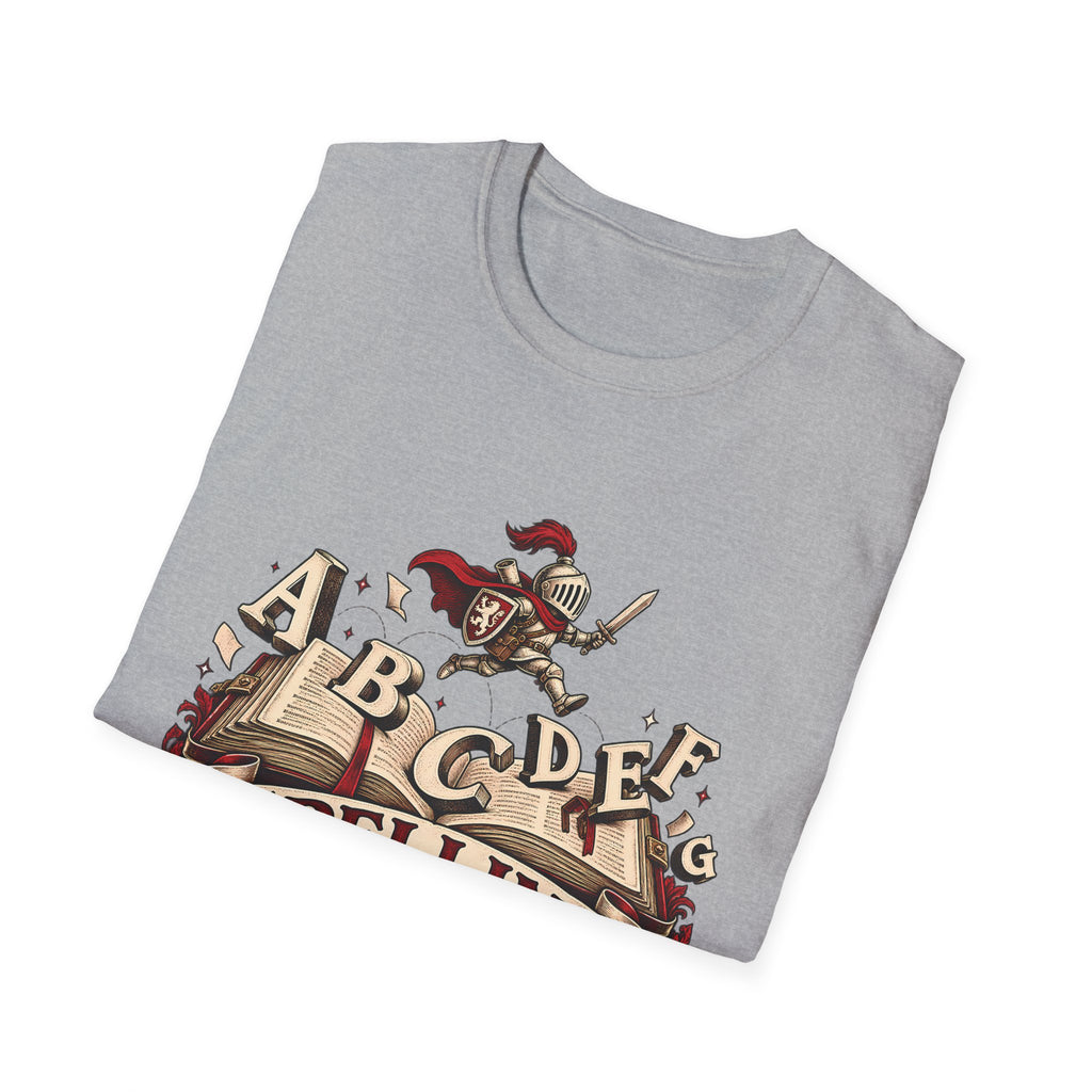 Spelling Is a Side Quest | Funny Spelling & Knight T Shirt