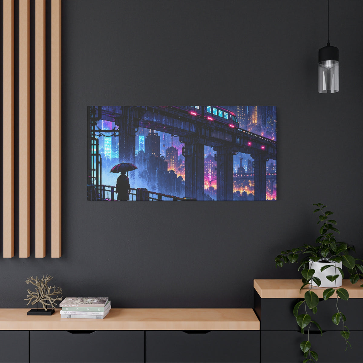 Stretched Matte Canvas Print — 1.25" Depth (Custom Design)