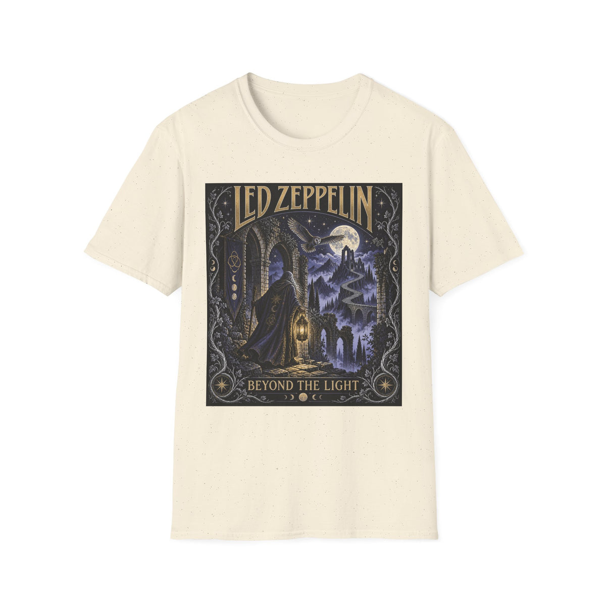 Led Zeppelin 'Beyond the Light' Concert Tee — Vintage Moonlight Rock T-Shirt