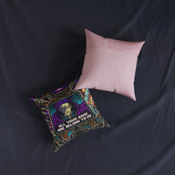 All Your Base Retro Gaming Sci Fi Meme Cushion | Decorative Sofa Pillow