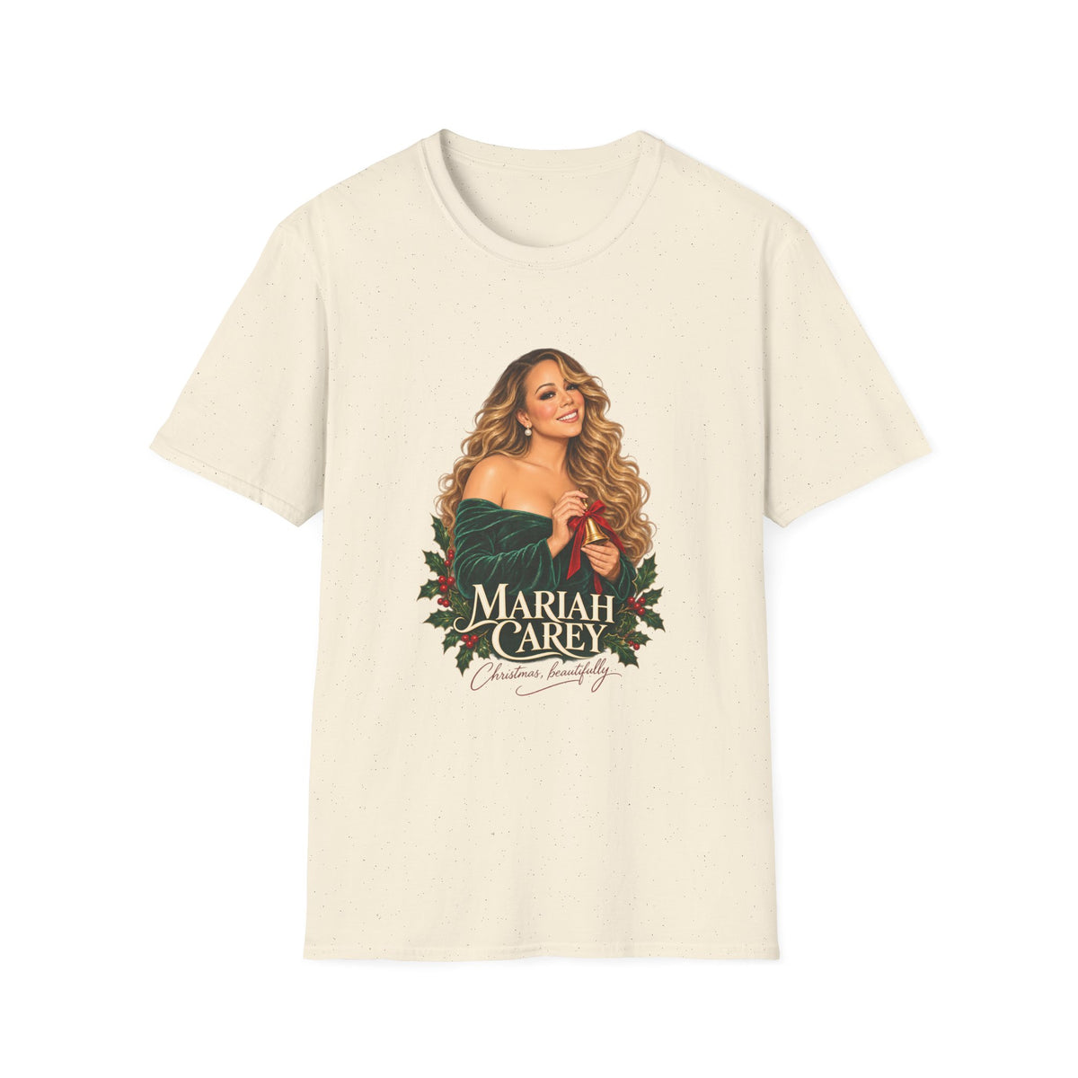 Holiday Diva Portrait Tee | Mariah Carey Christmas Graphic T-Shirt