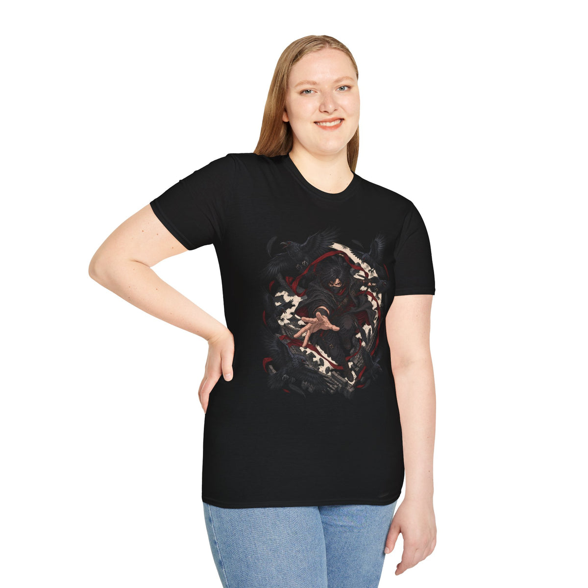 Mater of the Ravens | Japanese Anime Ninja Graphic T Shirt