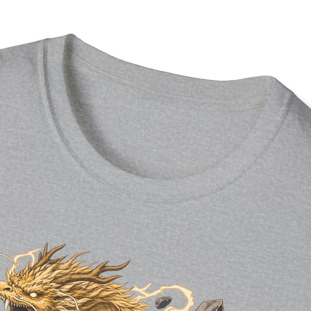 Golden Dragon | Ninja Dragon Kick | Martial Arts Warrior T Shirt
