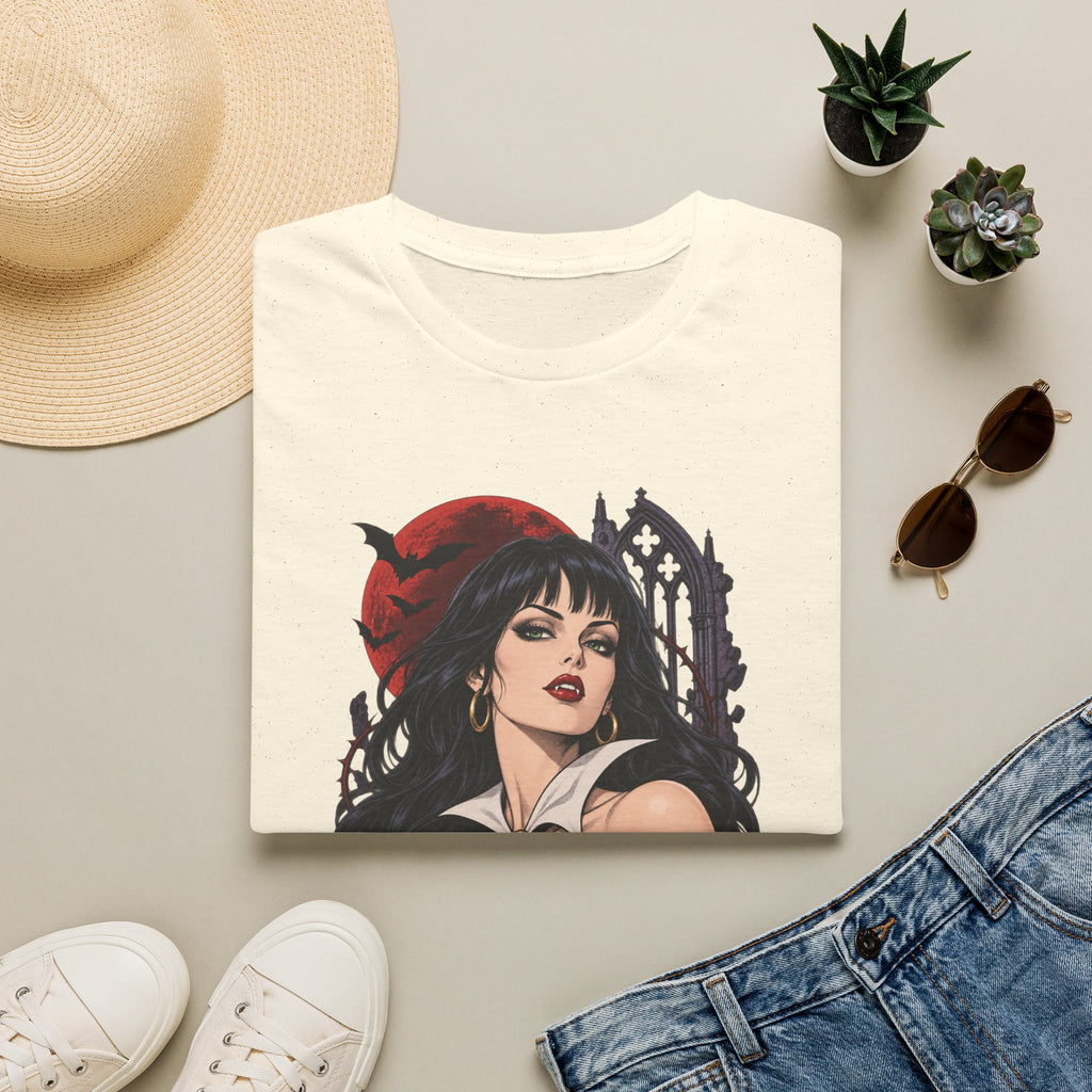 Vampirella | Sexy Halloween Vampire Pin Up Girl Sorceress Graphic T-Shirt