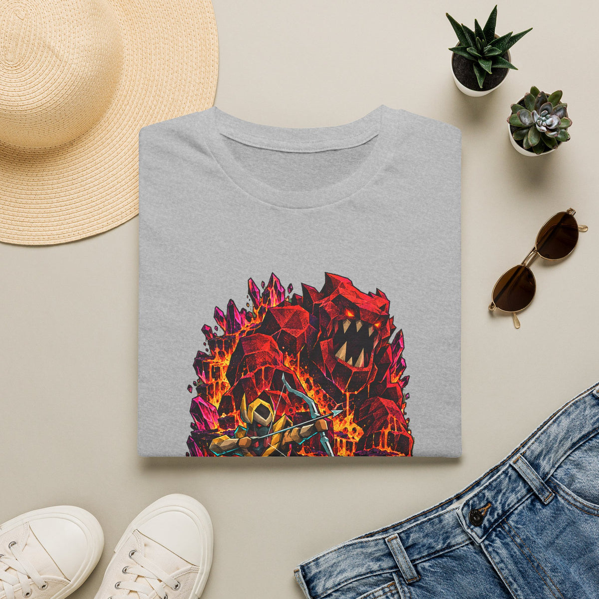 TzTok Jad Fight Caves | OSRS | Runescape Boss Shirt