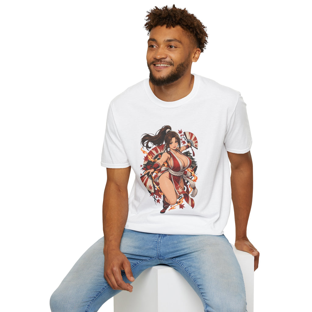 Mai Shiranui | Fatal Fury | Anime Style Pin up Girl Warrior T-Shirt