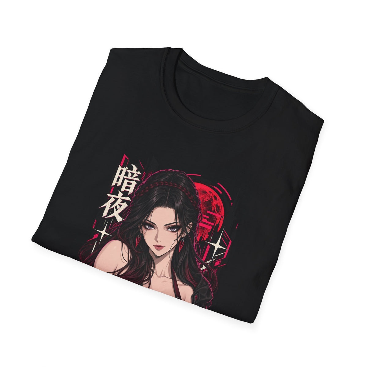 Noir | Sexy Anime Vampire Pin Up Girl | Waifu T-Shirt