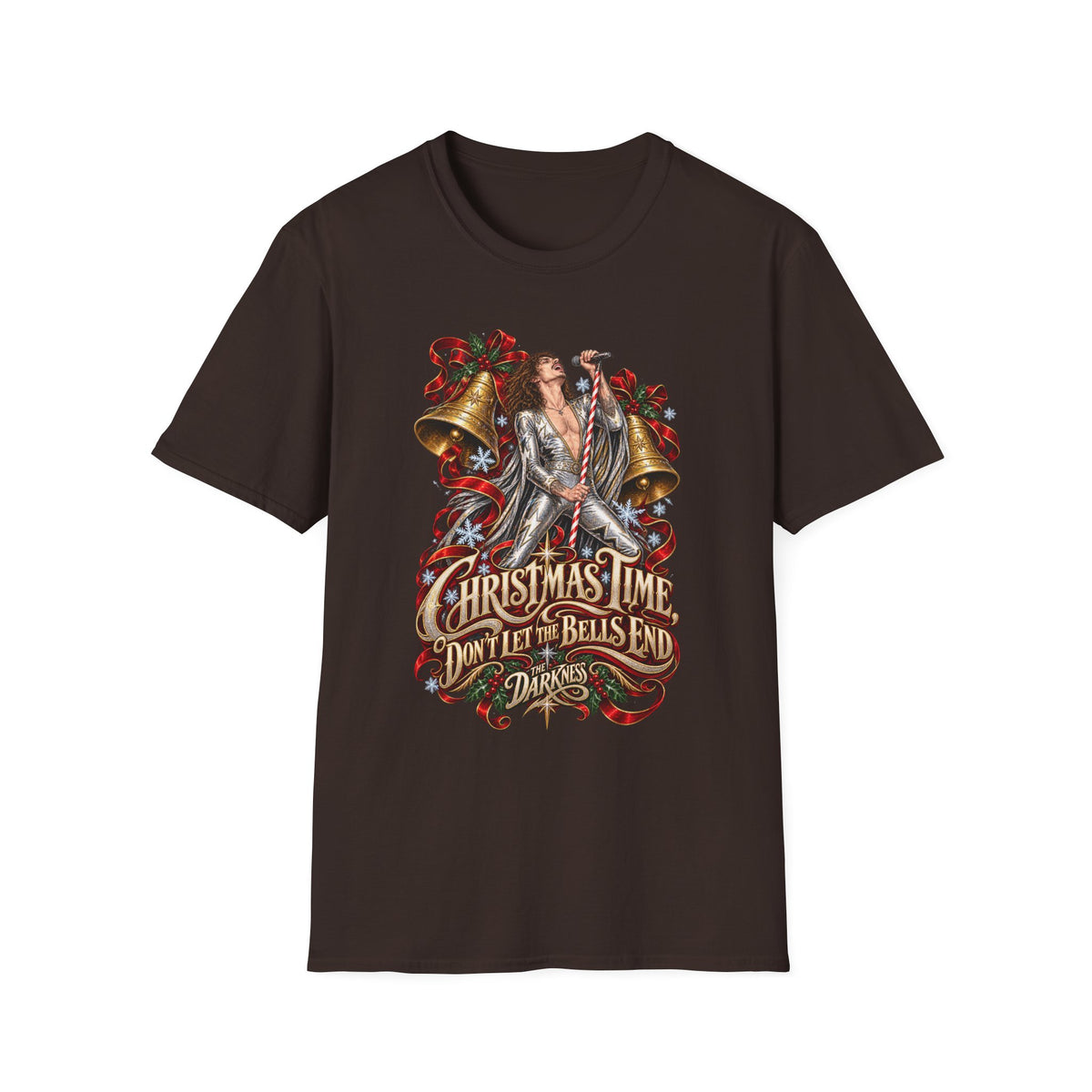 Christmas Time Don't let the Bells End | The Darkness | Christmas Rock T-Shirt