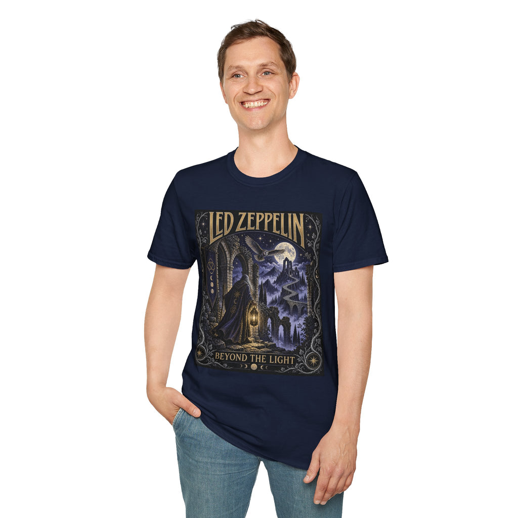 Led Zeppelin 'Beyond the Light' Concert Tee — Vintage Moonlight Rock T-Shirt