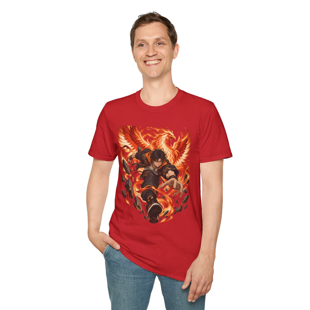 The Phoenix Warrior | Japanese Style | Anime Ninja T Shirt