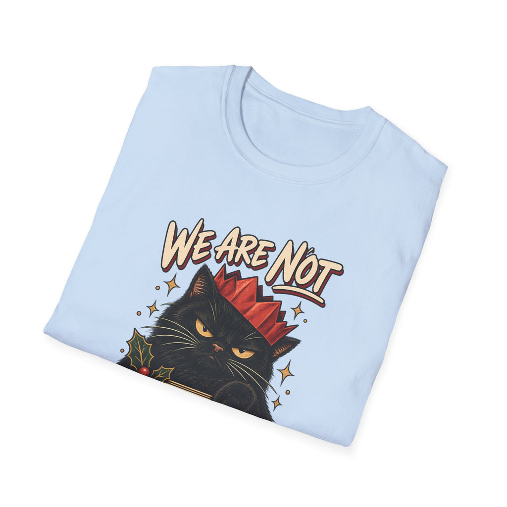 We Are Not Skipping Mariah | Mariah Carey Cat Fan Christmas Holiday Tee