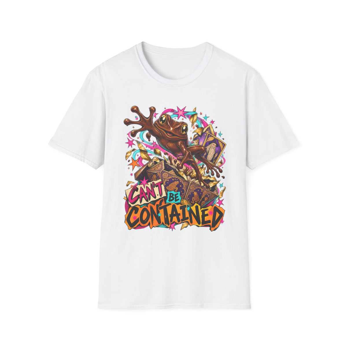 Cant be Contained | Harry Potter Chocolate Frog Graphic T Shirt