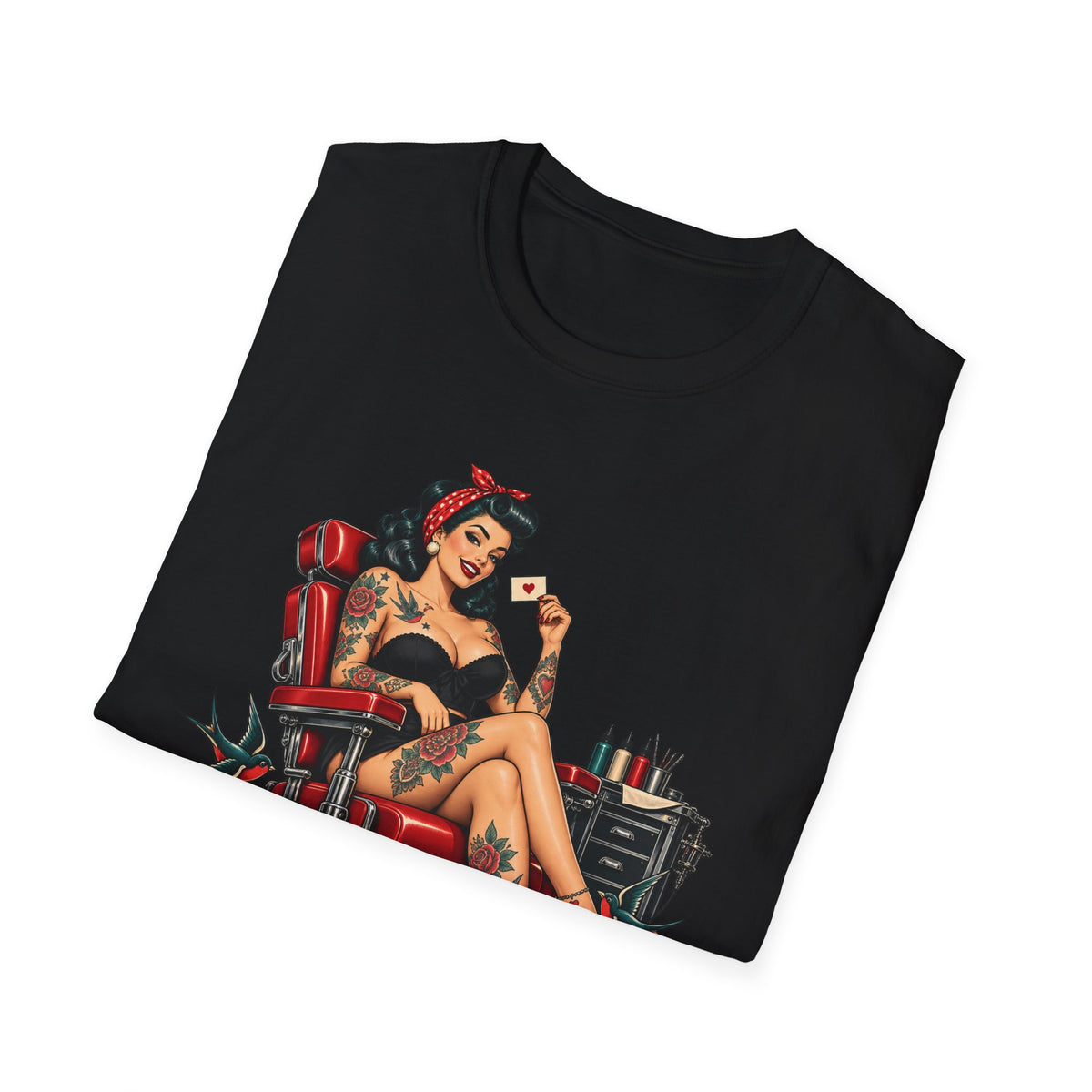 My Kind of Appointment Retro Tattoo Pinup T-Shirt Design