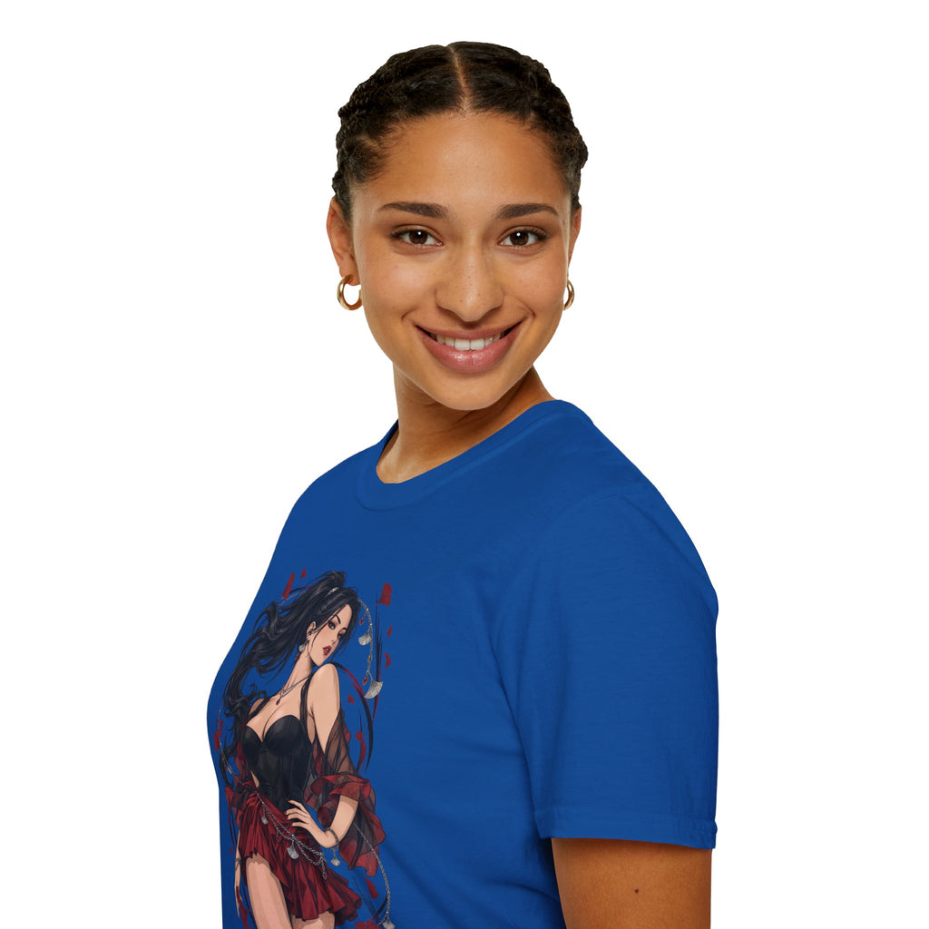 Victoria | Japanese Anime Style Sexy Pin Up Girl Graphic Shirt