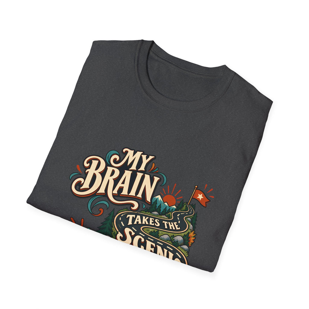 The Scenic Route | A Beautifully Different Mind | Neurodivergent Shirt