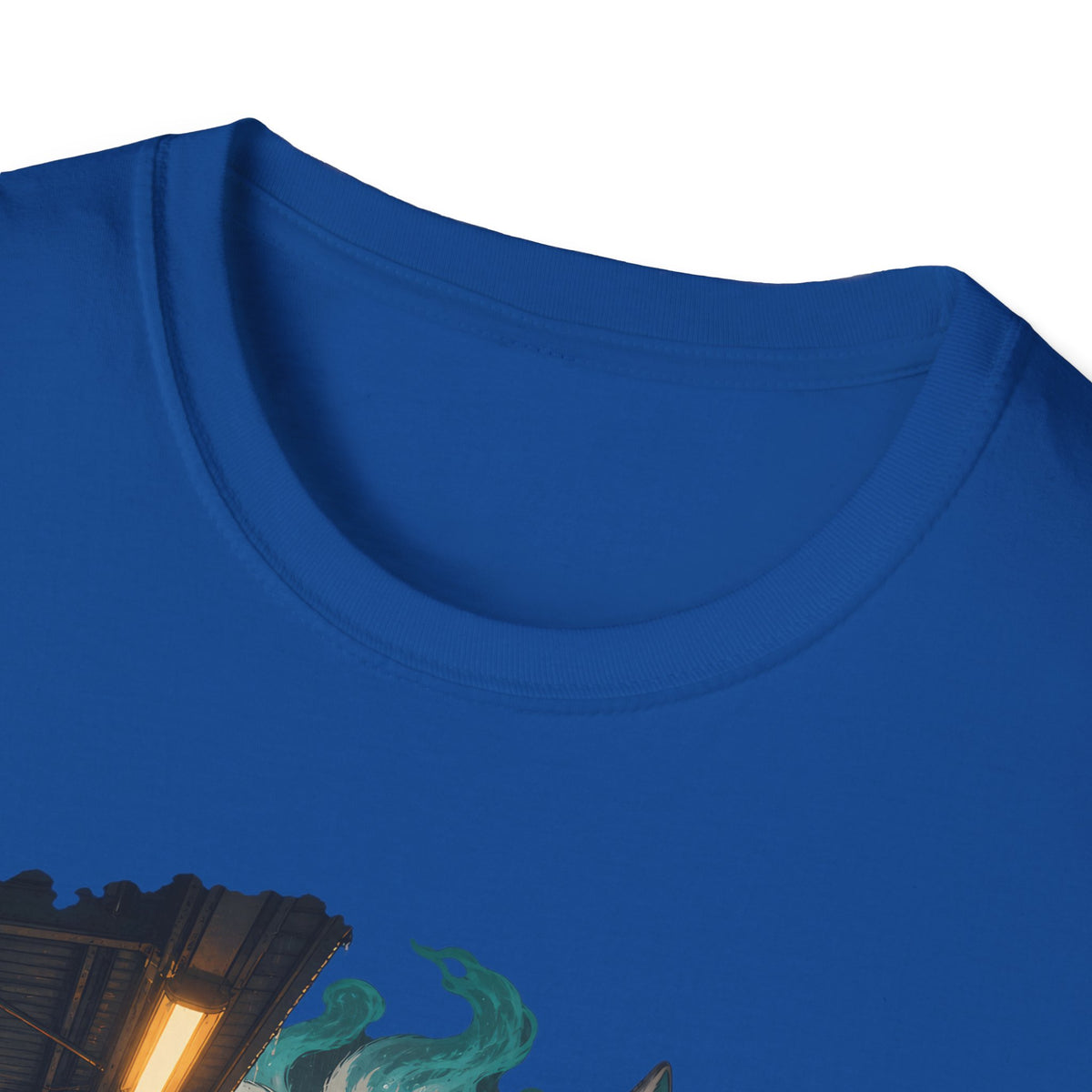 Wolf in the Rain | Last Train Home T-Shirt | Urban Nightscape Graphic Tee