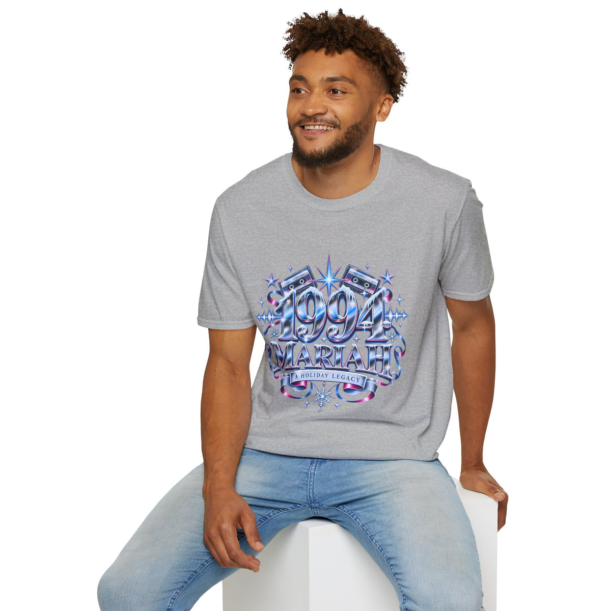 1990s Mariah Carey Graphic T-Shirt | Retro Cassette Pop Vintage Tour Style